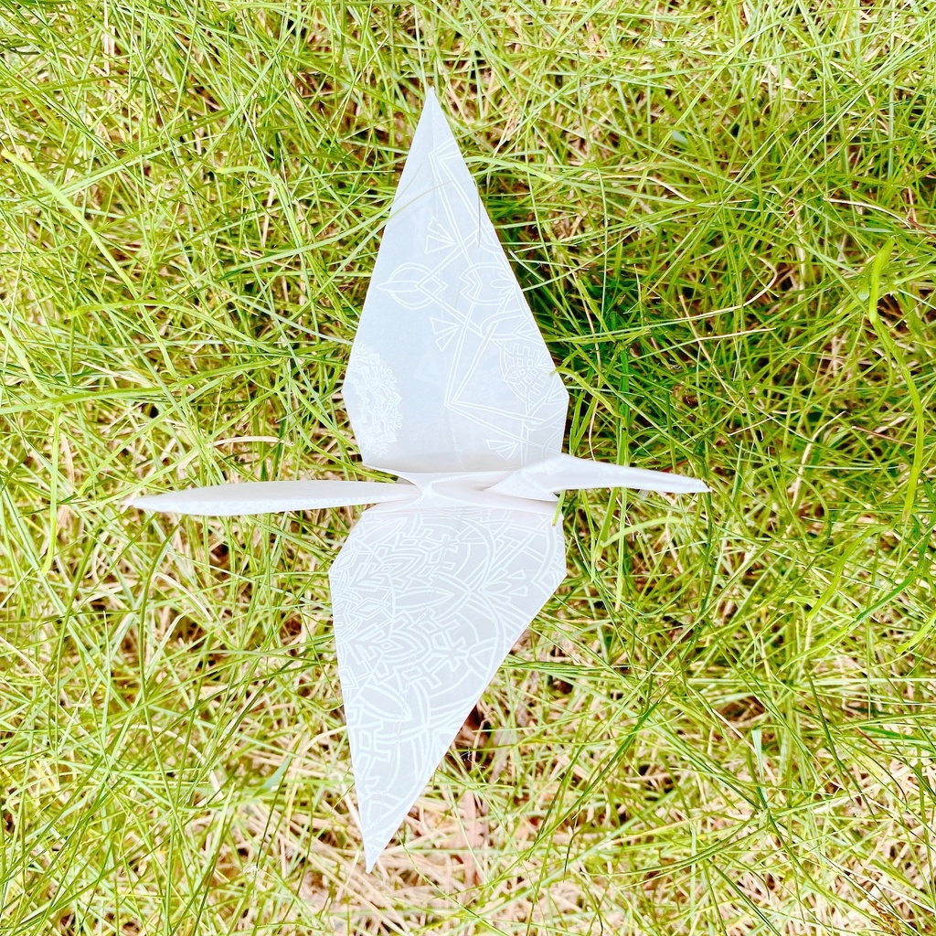 【YOI】透けるV+Yの曼荼羅折り紙