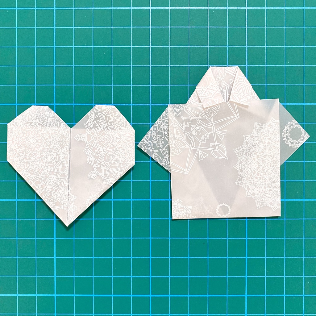 【YOI】透けるV+Yの曼荼羅折り紙