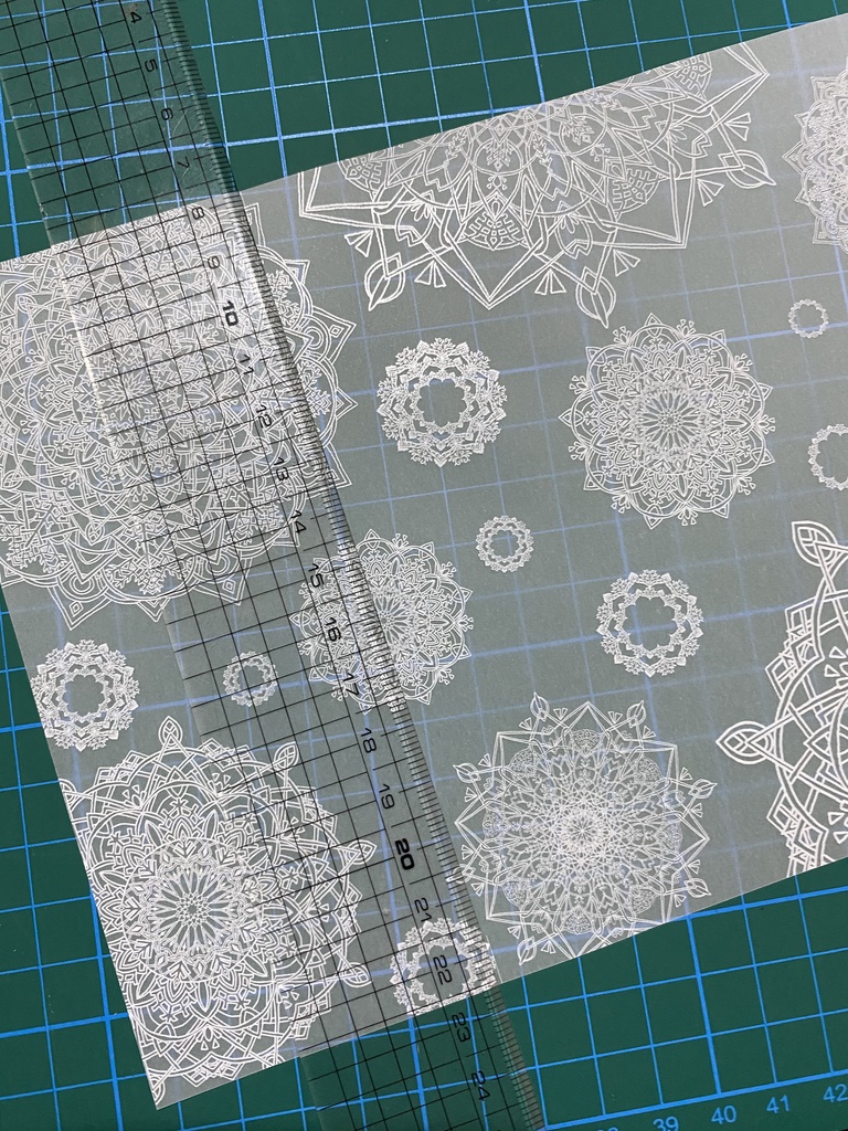 【YOI】透けるV+Yの曼荼羅折り紙