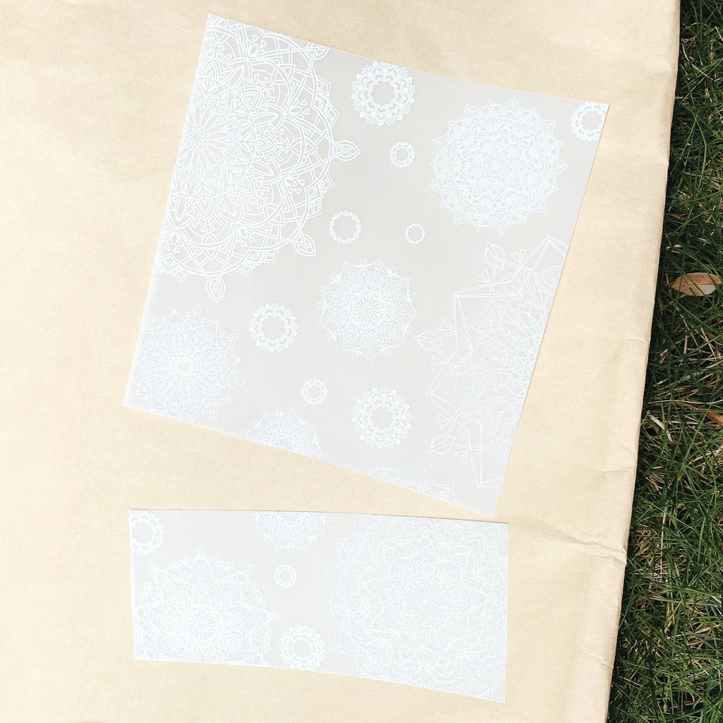 【YOI】透けるV+Yの曼荼羅折り紙