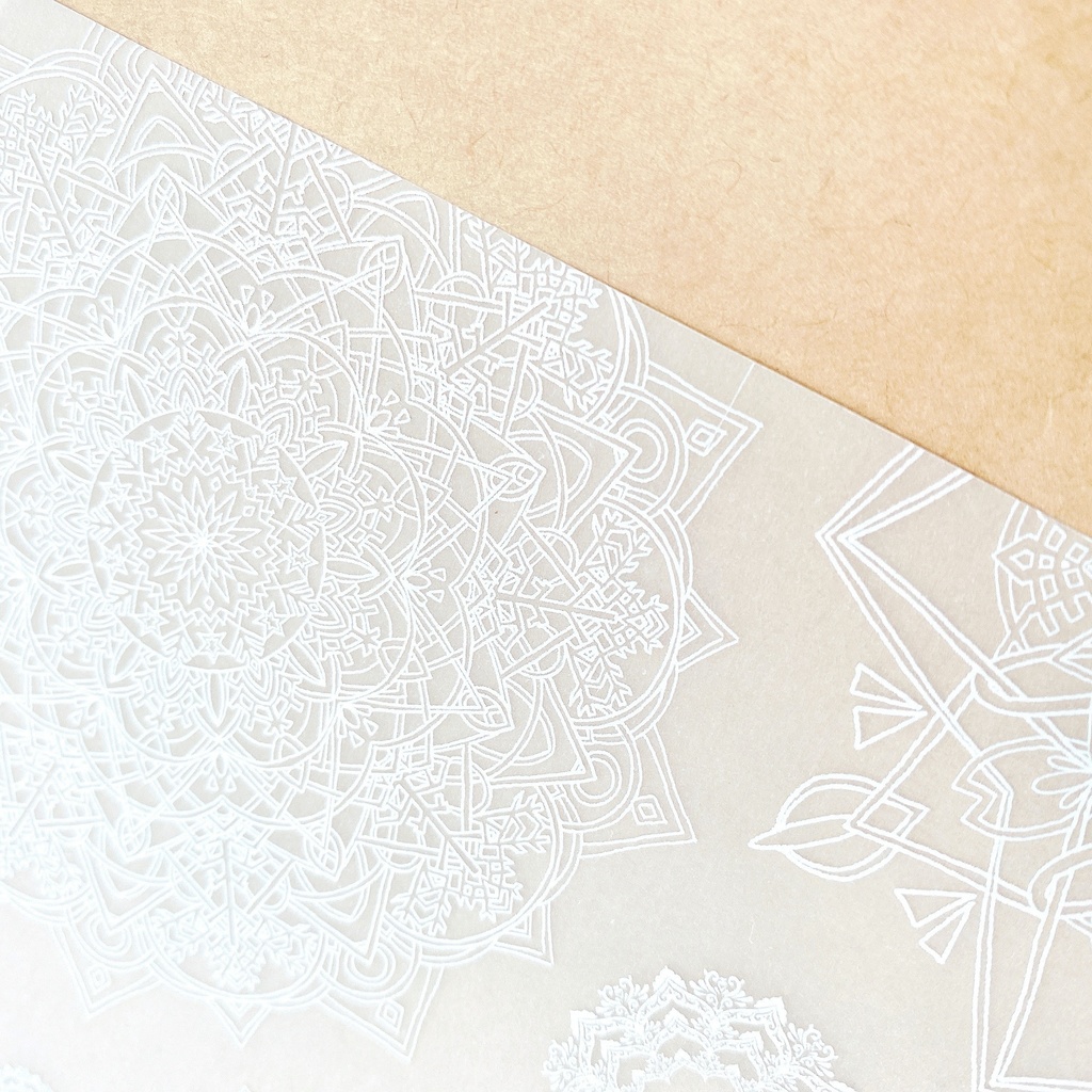 【YOI】透けるV+Yの曼荼羅折り紙