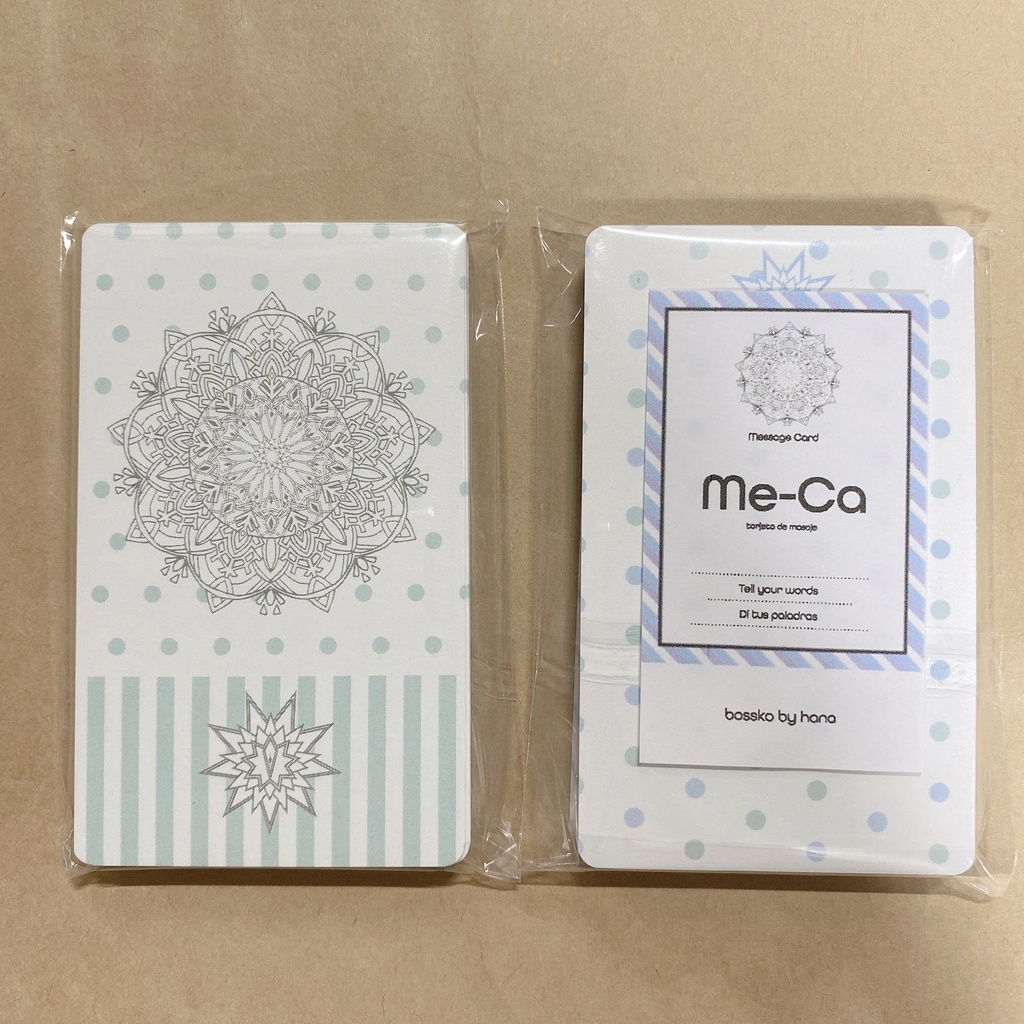 【YOI】曼陀羅+ストライプメッセージカード