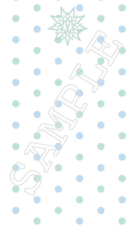 【YOI】曼陀羅+ストライプメッセージカード