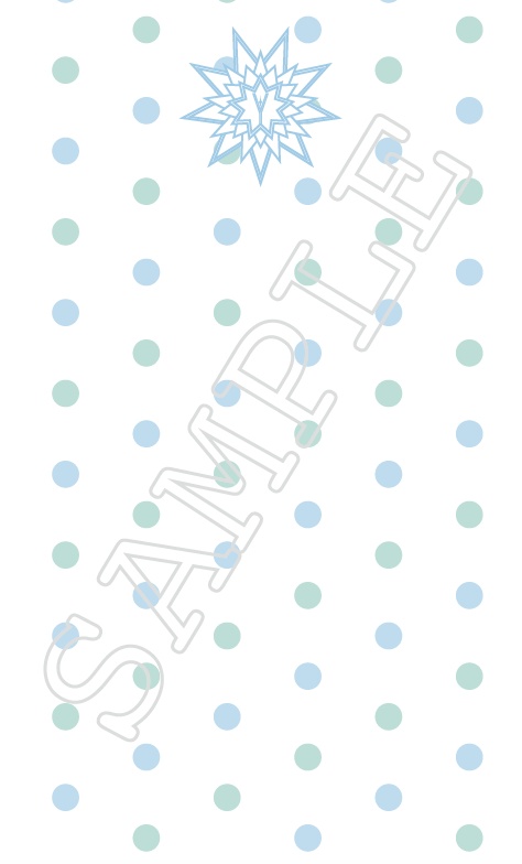 【YOI】曼陀羅+ストライプメッセージカード