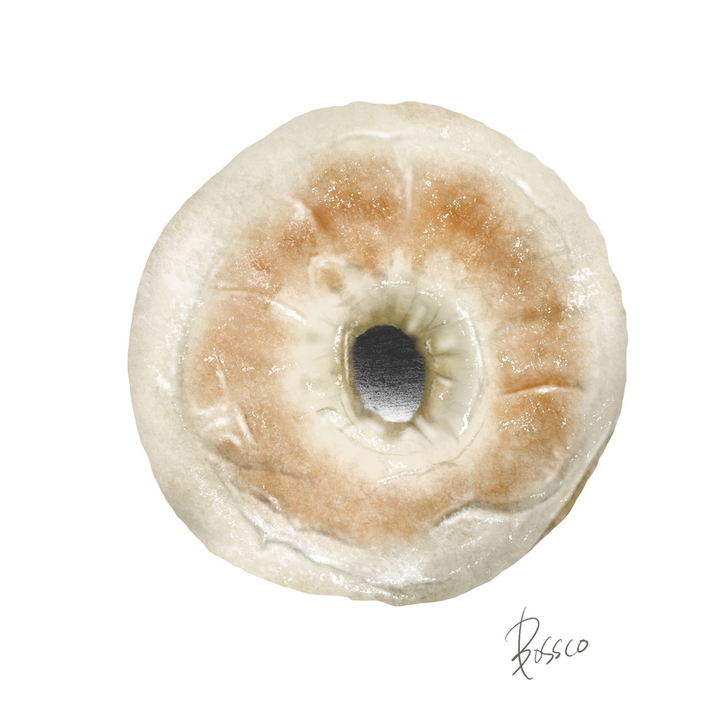 【オリジナル】ベーグル缶バッジ