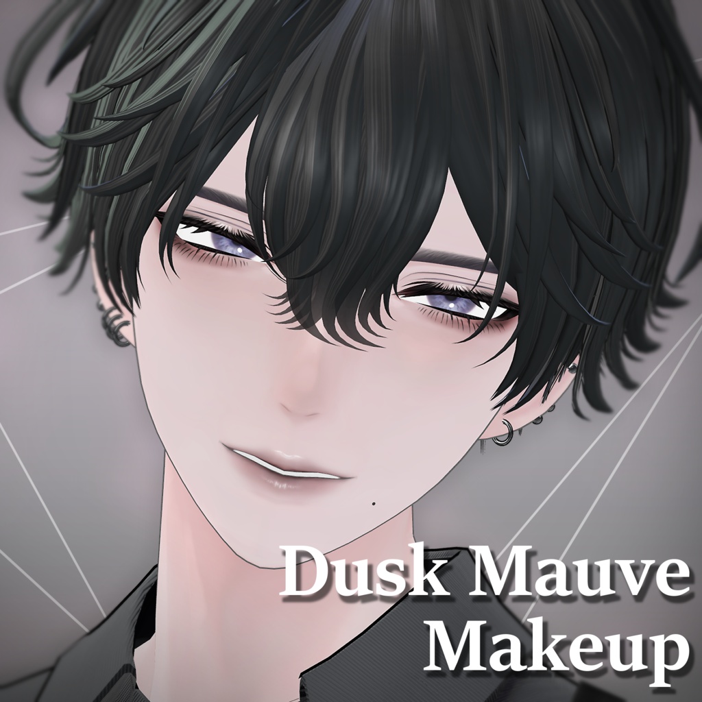 【Suzuya/紗夜】Dusk Mauve Makeup&Eye Texture&Face Blendshape