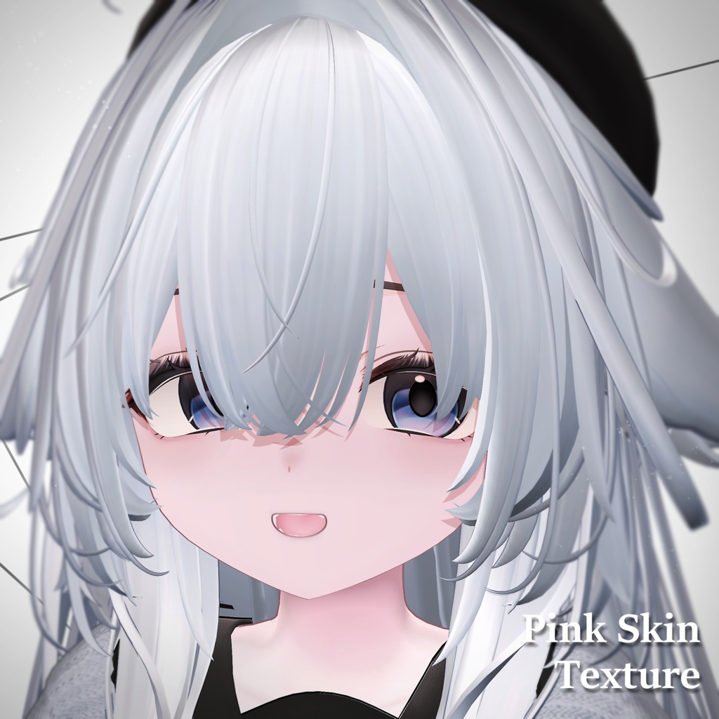 【Kaguya/輝夜】Feline Gaze Makeup&Eye Texture&Face Blendshape