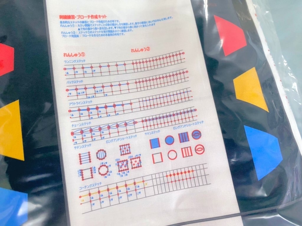 シホウスイ刺繍キット2021fw