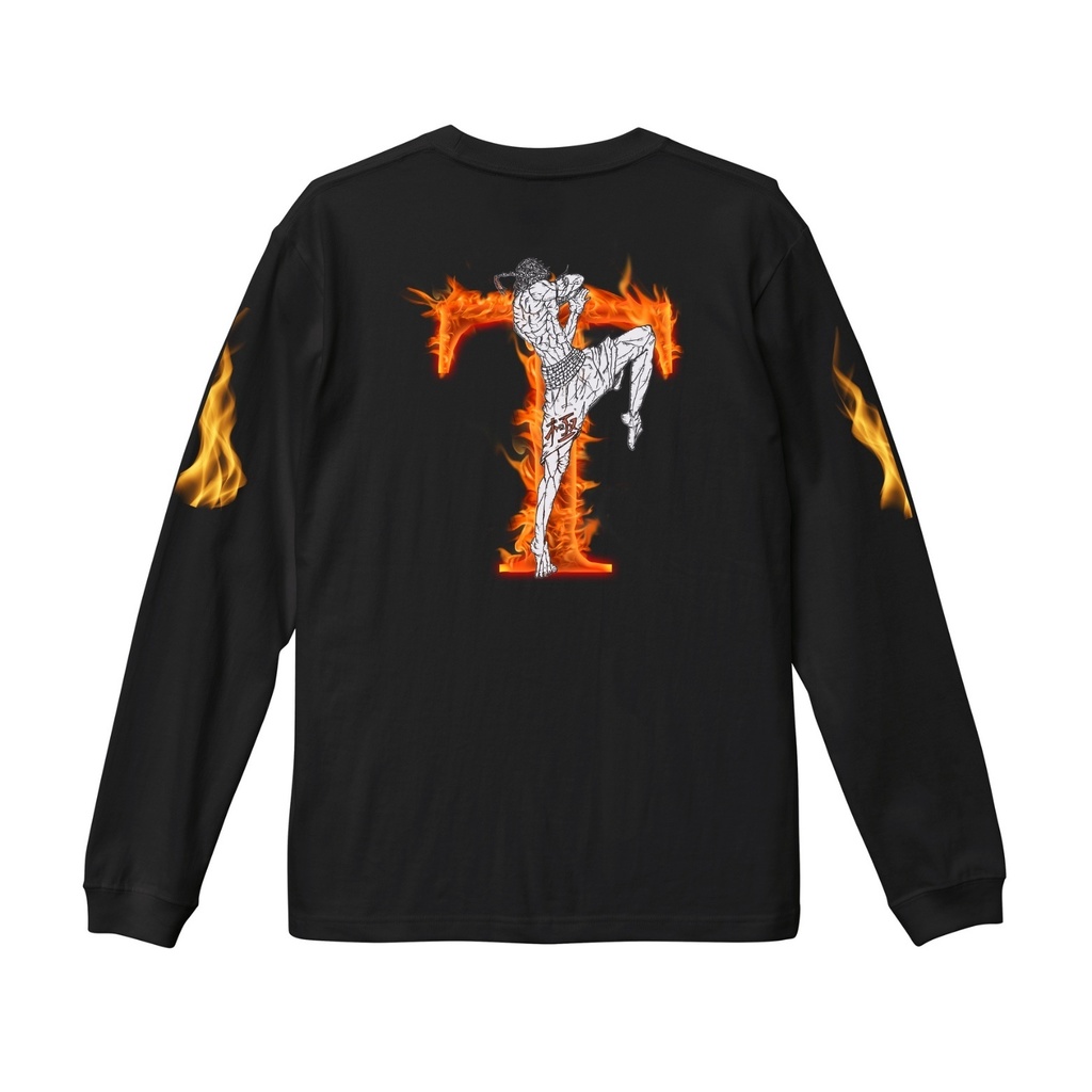 ムエタイイラストTシャツ