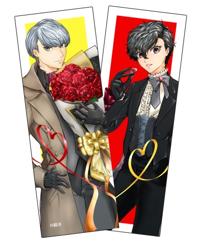 バレンタインしおりセット