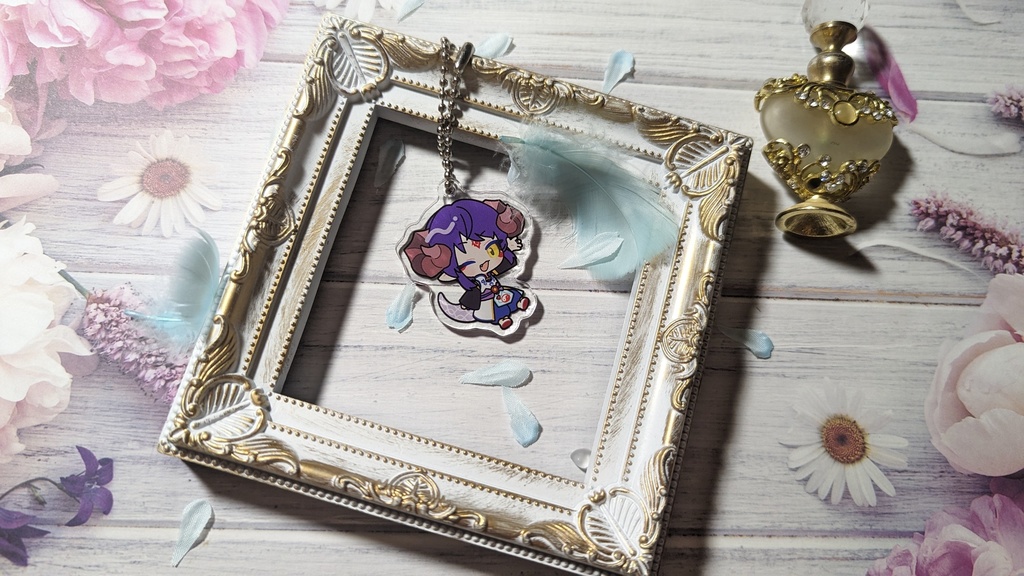 しのりゅーといっしょアクキー