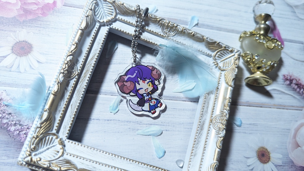 しのりゅーといっしょアクキー