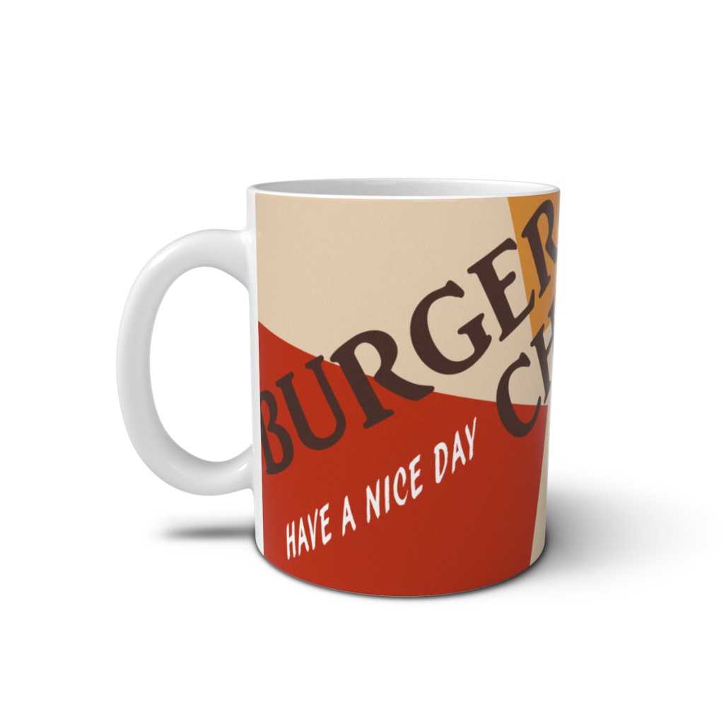 バーガーチズ江マグカップ
