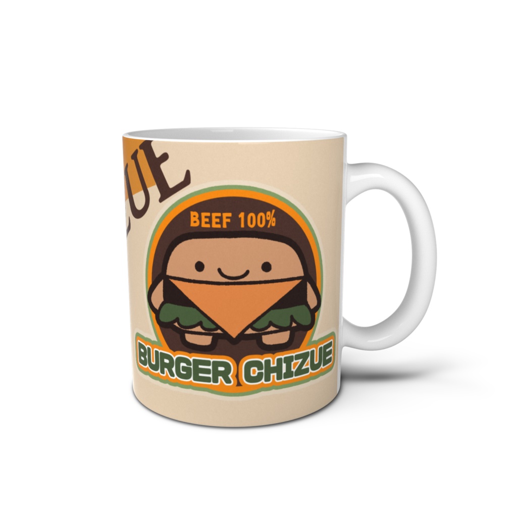 バーガーチズ江マグカップ