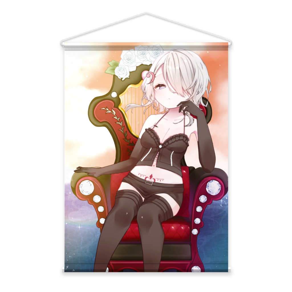 入夜目 美空・二周年記念タペストリー(ダブルスエード)
