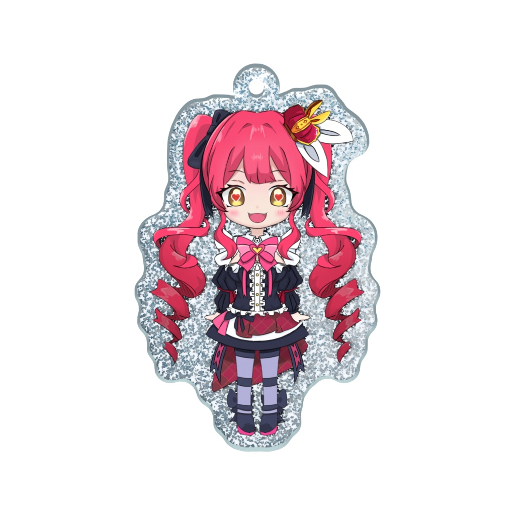 むしゃだむラメアクリルキーホルダー