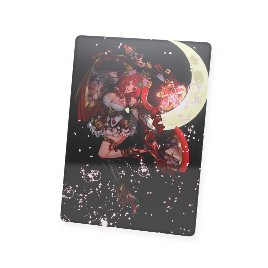 むしゃだむクリアカード 和装Ver