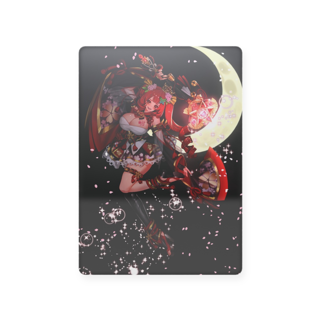 むしゃだむクリアカード 和装Ver