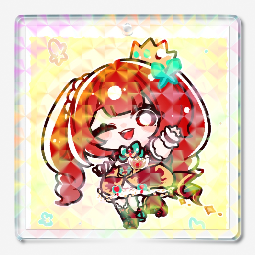 むしゃだむアクリルキーホルダー