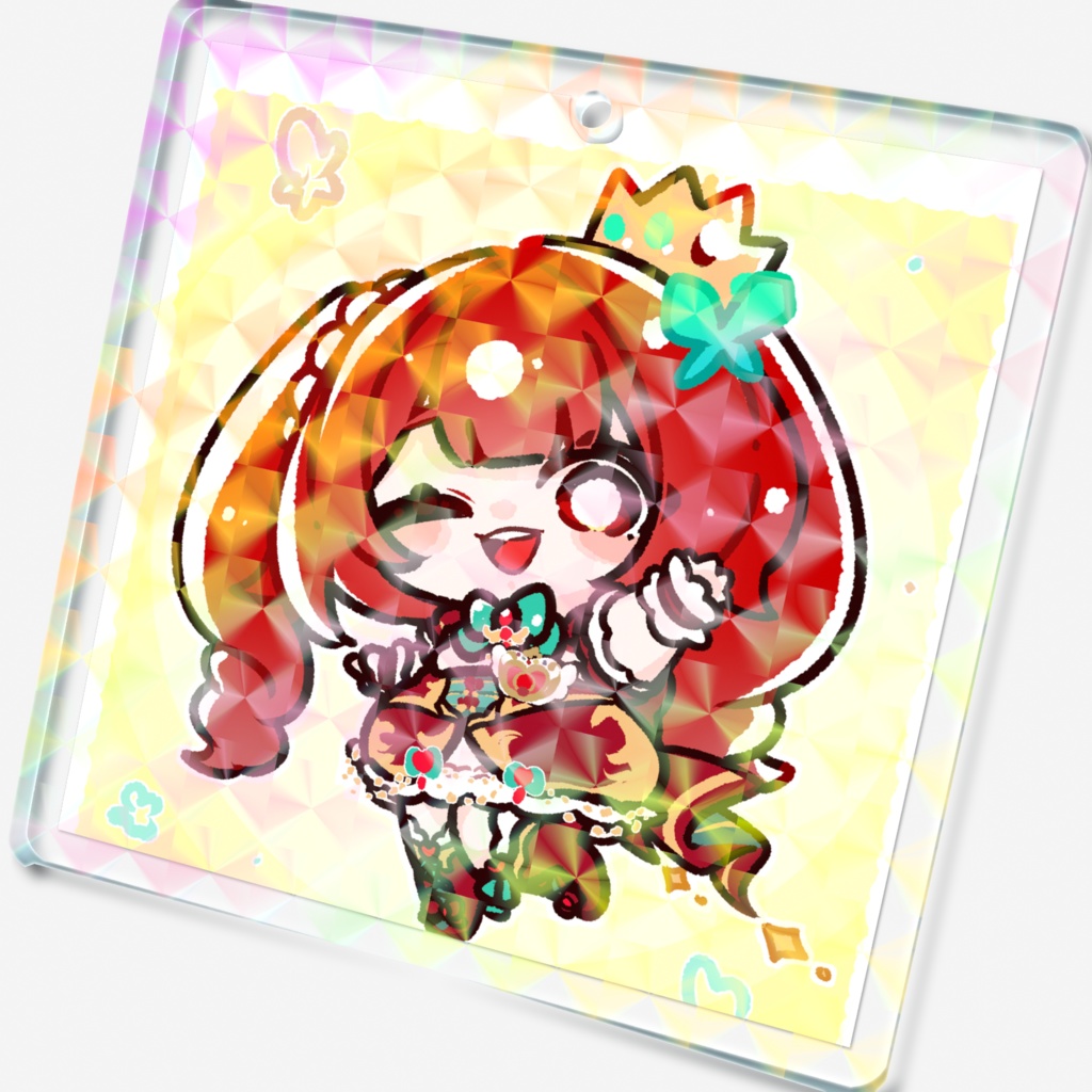 むしゃだむアクリルキーホルダー