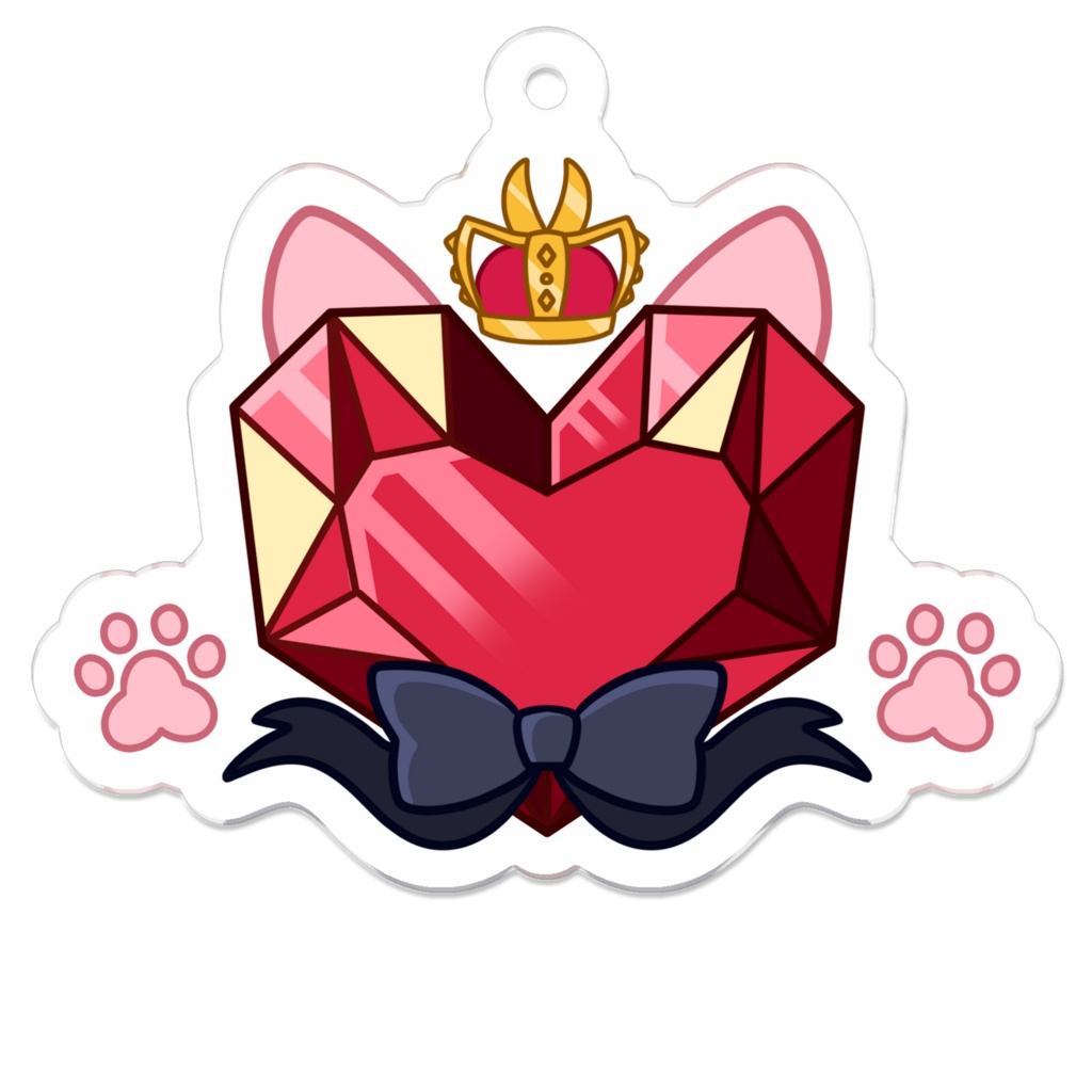 わんだむイメージマークアクキー