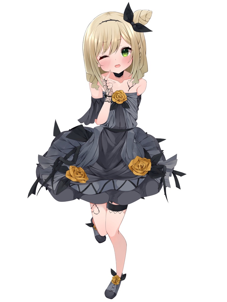 茨むあんアクリルスタンド‐歌衣装‐