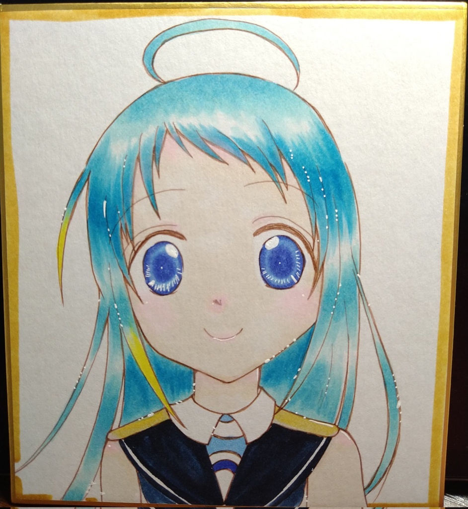 艦これ　小色紙　五月雨