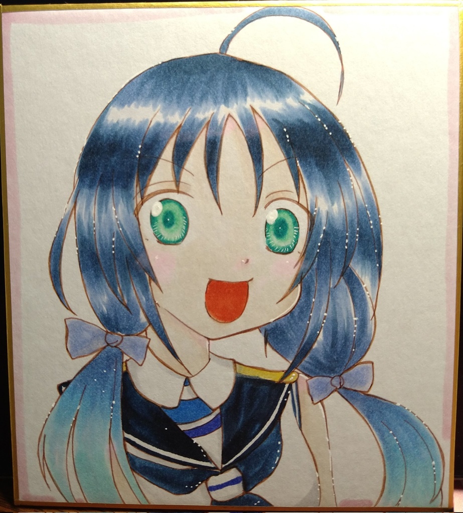 艦これ　小色紙　涼風