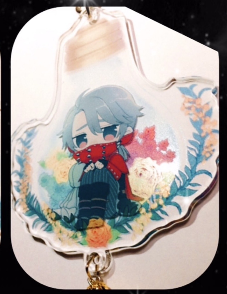 占納梟アクリルキーホルダー