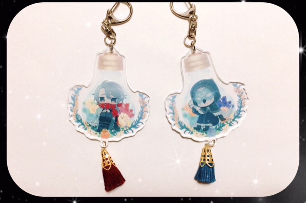 占納梟アクリルキーホルダー