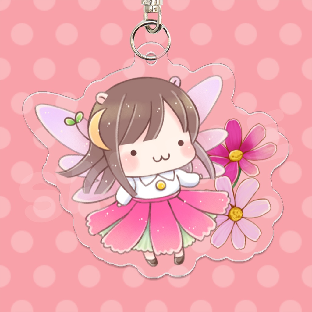 【通販限定】なゆすたー 誕生花キーホルダー【10月】