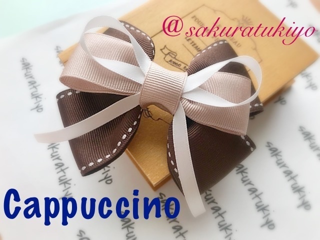 お菓子シリーズ リボンバレッタ