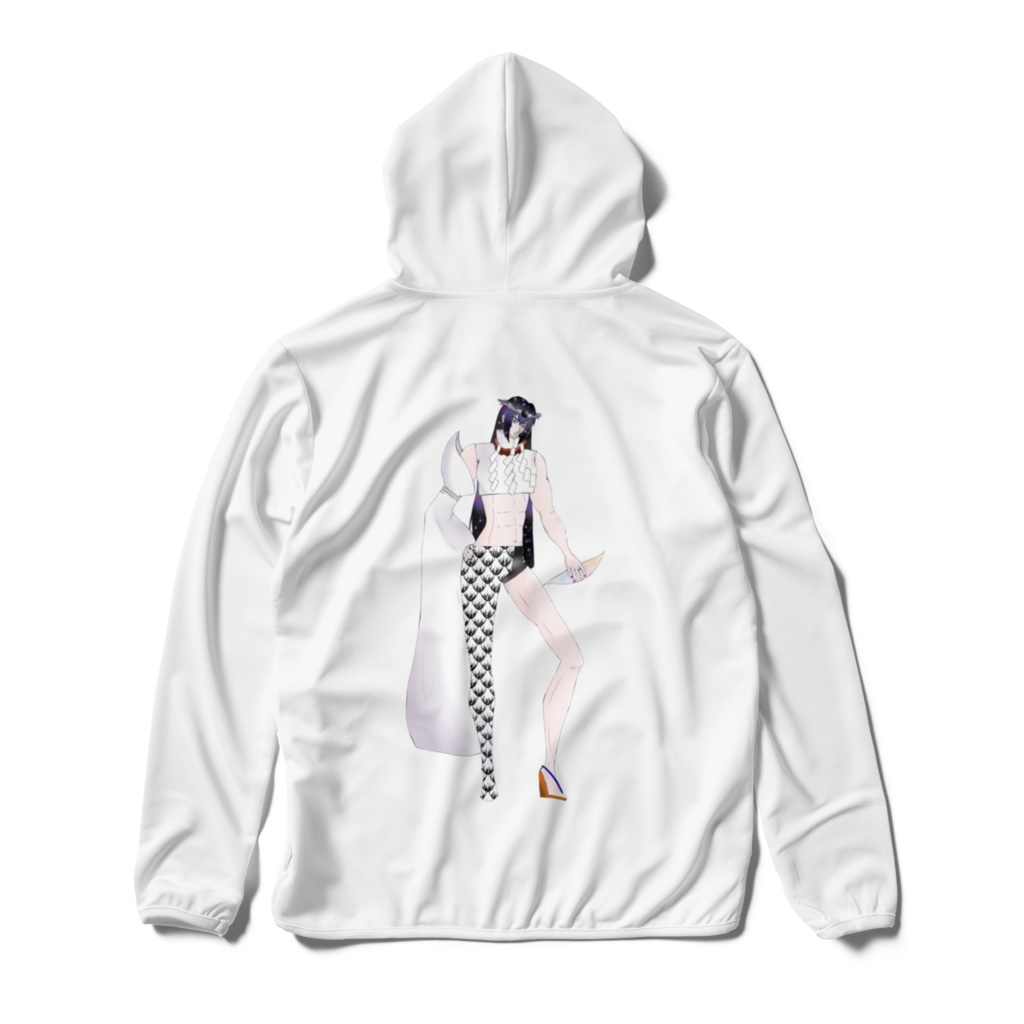 蛇護幻の主ジップパーカー