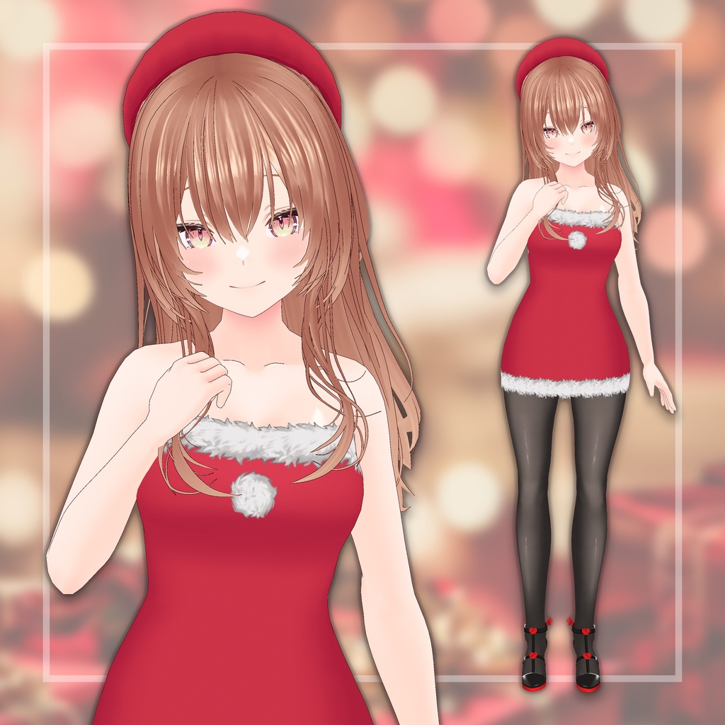 [VRoid] X'mas Outfit Set/ クリスマス洋服セット