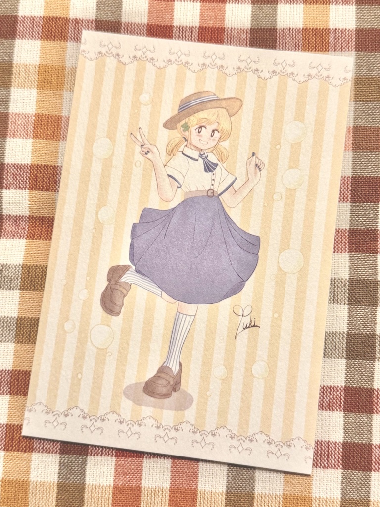 レモネードなおんなのこ　ポストカード