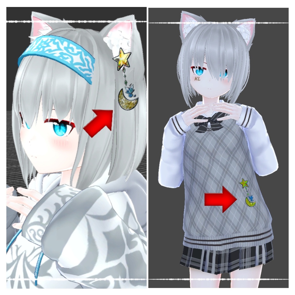 エルル星人☆イヤリング