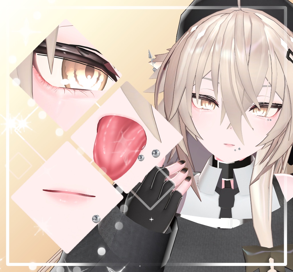 Twinkle Makeup(+Piercing)