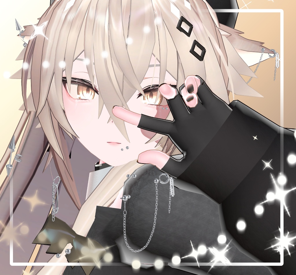 Twinkle Makeup(+Piercing)