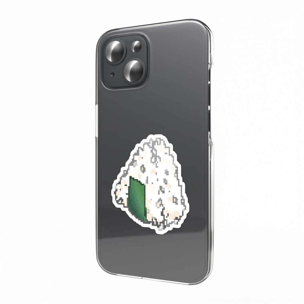 ドット絵おにぎりステッカー