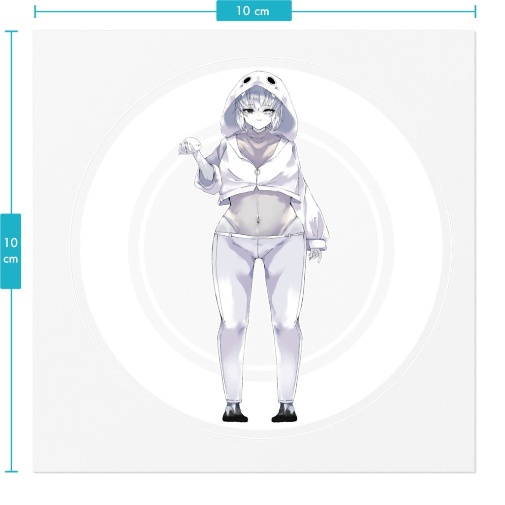 COLORクリアステッカー(初期立ち絵)