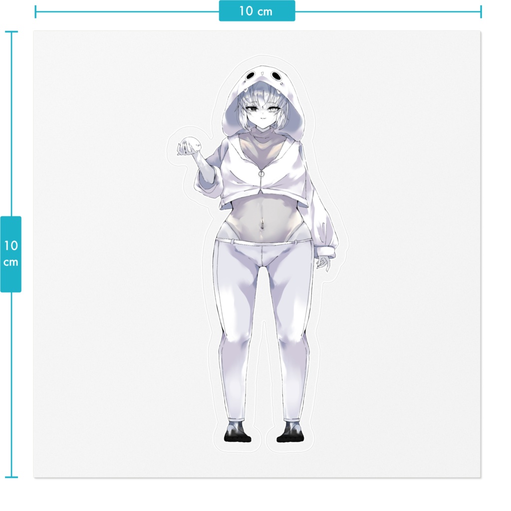 COLORアクリルステッカー(初期立ち絵)