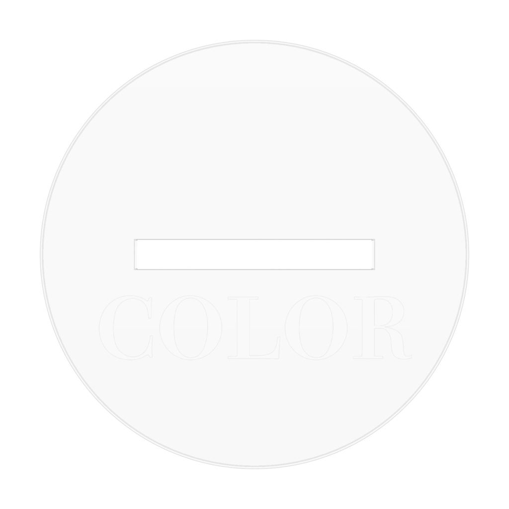 COLORアクリルスタンド(初期立ち絵)