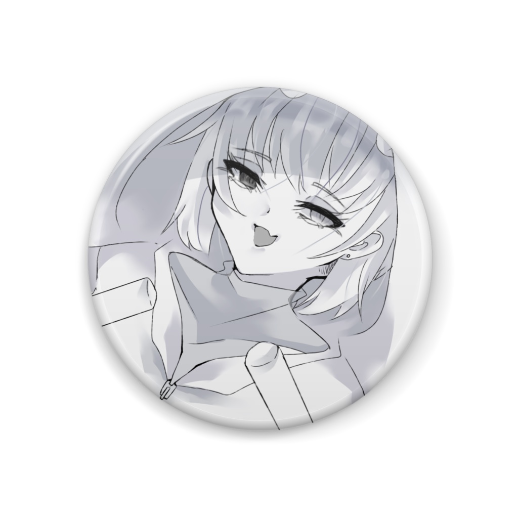 COLORサイリウム缶バッジ