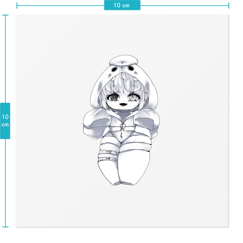ちびCOLORもちっとステッカー