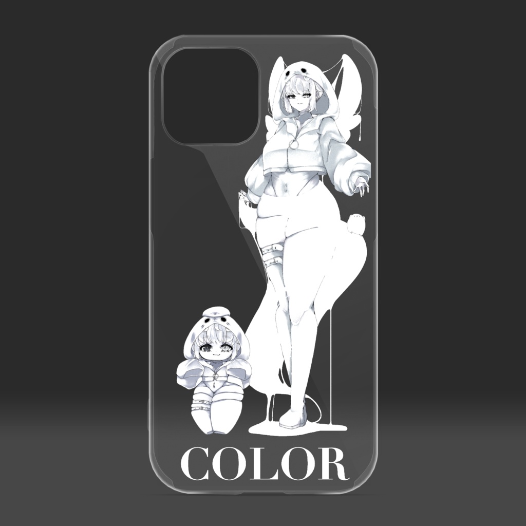 COLOR iPhone13 クリアケース