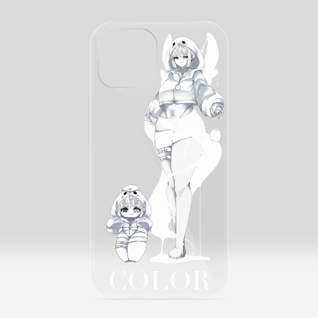 COLOR iPhone13 クリアケース