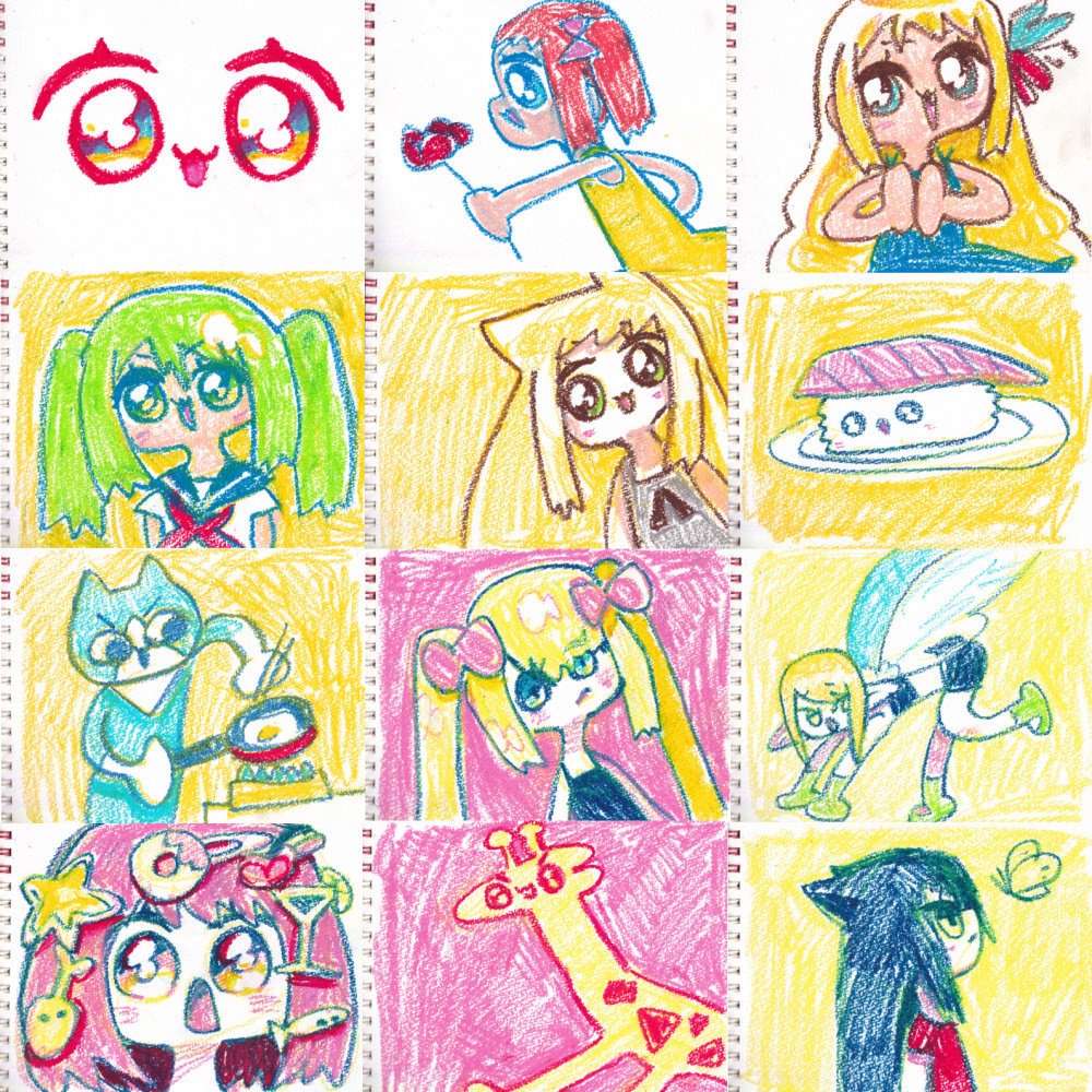 【DL販売】スケッチブックイラスト集01