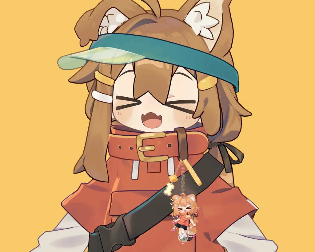 【Mamehinata Keychain】まめひなたキーチェーン