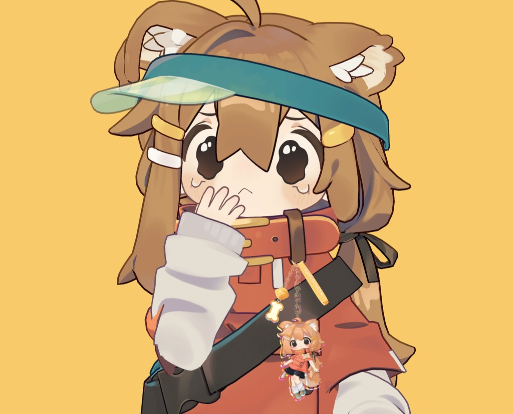 【Mamehinata Keychain】まめひなたキーチェーン