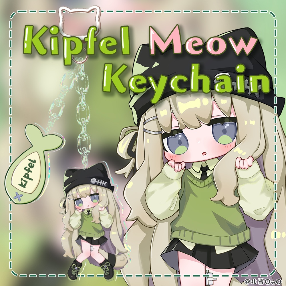 【Kipfel_Keychain】Kipfel Meow